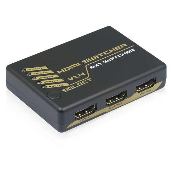 Quest Technology International HDMI Automatic Switch W/Remote - 5X1 Switcher HDI-4451